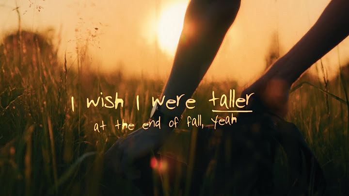 Lars Henrik - I Wish I Were Taller (Official Lyric Video)