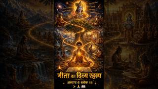Bhagavad Gita Chapter 6 Shlok 44 | पिछले जन्म की साधना हमें कैसे आगे बढ़ाती है? | #krishna #shorts