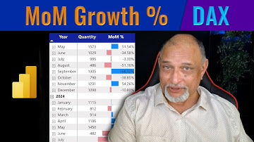 Calculate MoM growth - period variance using Power BI DAX | @efficiency365