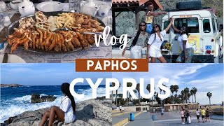 Vlog: Weekend in Paphos Cyprus. Adonis bath, Blue Lagoon.