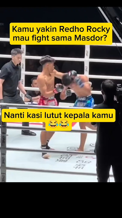 Pasti Brutal fight Masdor dan Redho Rocky nanti 🔥 #byoncombat #indonesia #malaysia #muaythai #boxing