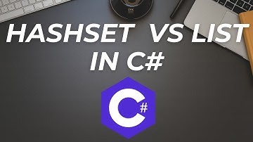 Difference between HashSet and List in C#