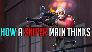 How a SNIPER MAIN Thinks (TF2)