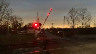 Eclipse Starts & This Happened! Railroad Diamonds, Total Eclipse, 4 Trains In Greenwich Ohio, CSX!