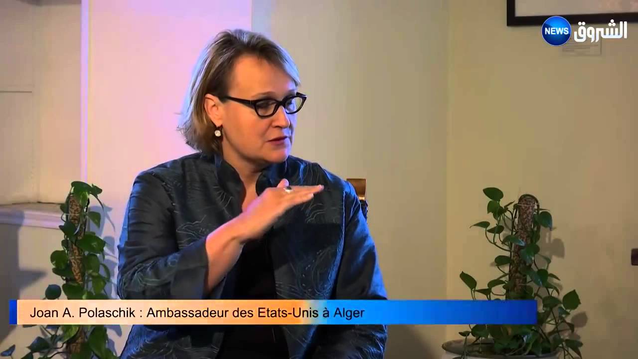 Ambassador Joan Polaschik  Interview - EchoroukTV Part Part1of2