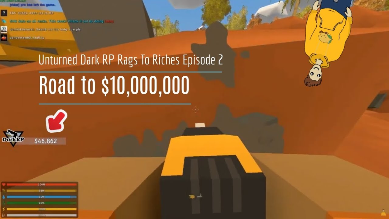 Unturned Dark RP Rags to Riches Episode 2 YouTube