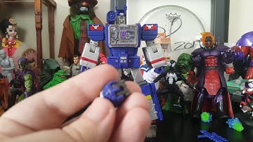 Transformers Titans Return:  Leader Class Soundblaster & Soundwave Unboxing and Review