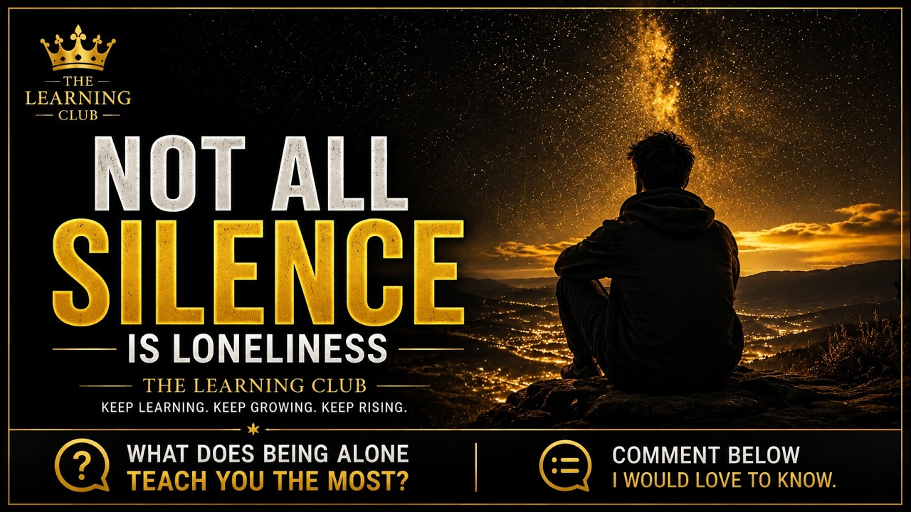Learn to Be Alone Without Feeling Lonely | Motivational Speech - YouTube