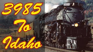 Union Pacific Challenger 3985, 3985 To Idaho 1991