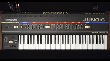 How to use a Roland Juno 6 Analog Synth Complete Tutorial