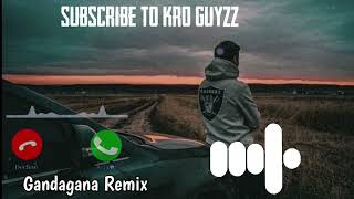 [REMIX] Gandagana Ringtone,Slowed remix Ringtone,English ringtone,Silent Ringtone #viral #lofi