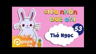 Hướng Dẫn Vẽ Thỏ Ngọc - Siêu Nhân Bút Chì- Tập 53- How To Draw Rabbit (Mid Autumn)