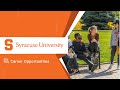 Internships Opportunities at Syracuse University | Career Fairs at Syracuse University