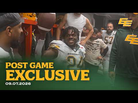 POST GAME EXCLUSIVE: Game Balls vs Calgary Stampeders Labour Day Classic | 09.07.26