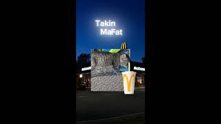 Takin my fat a$$ to mickyd #kittyparty#capcut#McDonald's