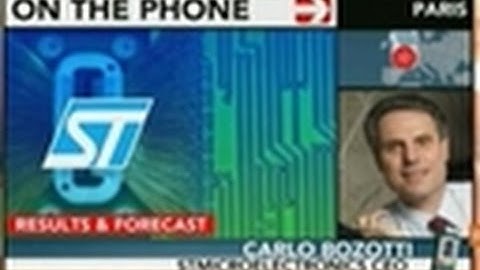 STMicroelectronics CEO Sees `Weakness Across the Board