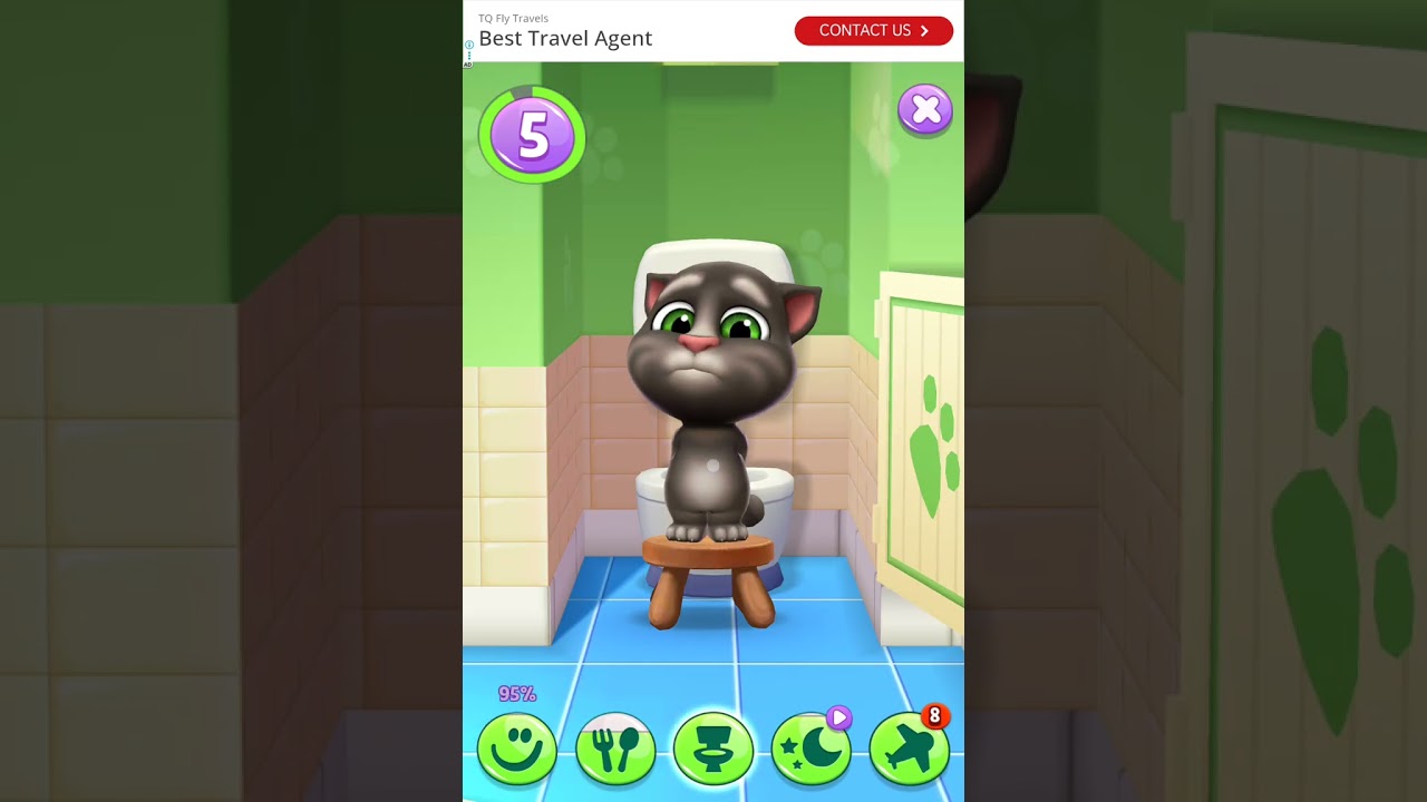 Tom fun with baby 🍼