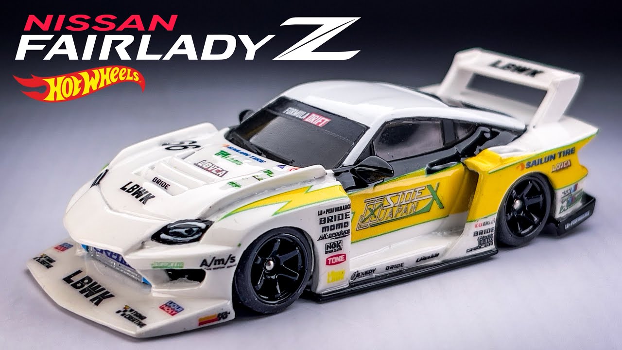 ⁣2023 Nissan Fairlady Z Super Silhouette LBWK Hot Wheels Custom