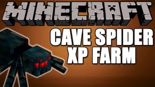 Minecraft Cave Spider Xp Farm Tutorial Works On Xbox