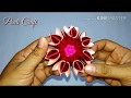 Kreasi 07|| cara membuat bunga kaktus || kanzashi flower 07