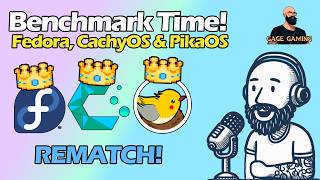 Linux Gaming Showdown: Fedora vs CachyOS vs PikaOS - The Rematch!