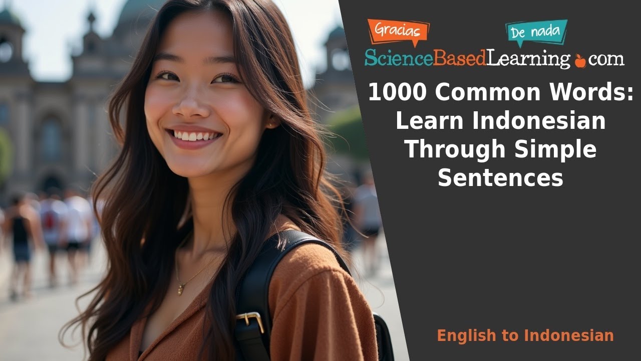 1000 Common Words: Learn Indonesian Through Simple Sentences - YouTube
