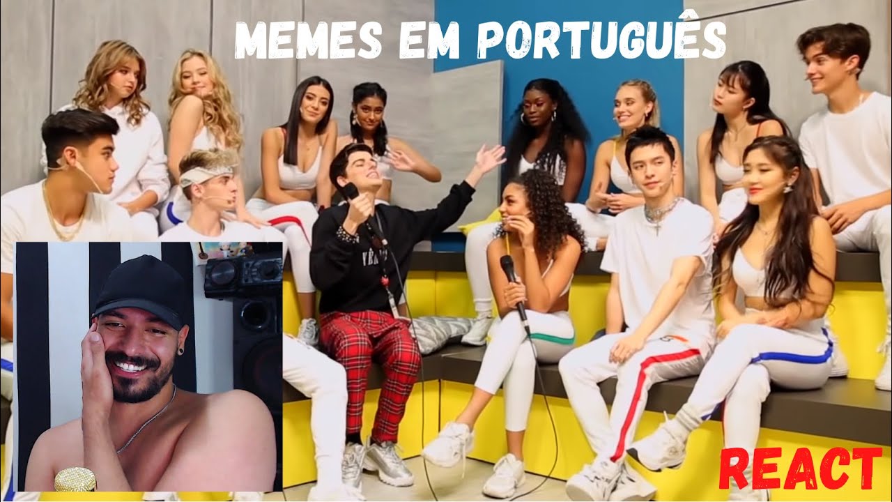Now United falando MEMES BRASILEIROS  -  REACT