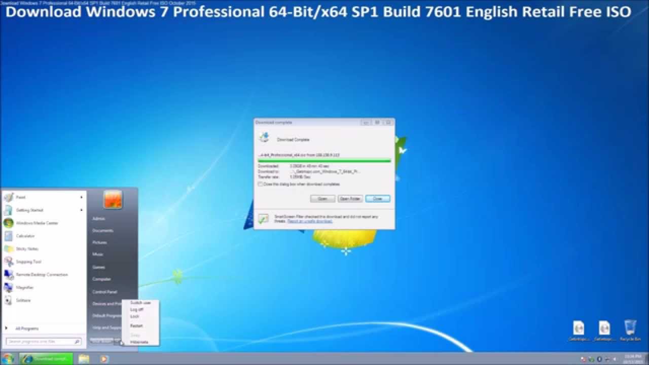 window 7 professional full version free download