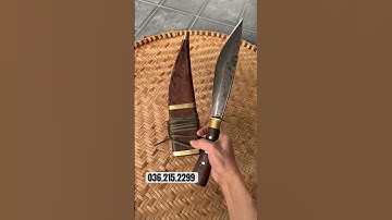 BỘ DAO MÈO THÉP NHÍP ĐỎ 26CM #daodirung #daomeo #daophongthuy