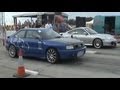    audi s2 coupe 800 hp 100231 vs porsche 996 turbo drag race