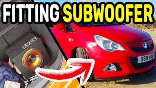 You won't believe the sound this subwoofer produces in a VXR!