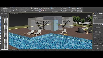 Tutorial on Modeling, Texturing & Lighting a 3d Exterior in 3dsmax using Vray ( Part 7)