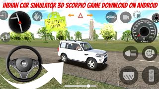Best Scorpio Game For Android | Scorpio Car Game Android | offroad Games For Android | Indian Game screenshot 5