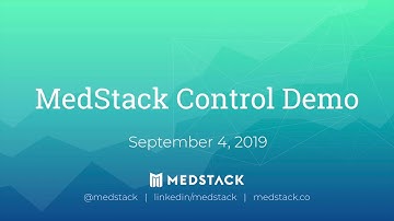 MedStack Control Demo