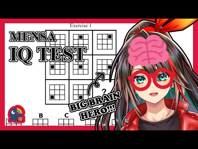 【 Mensa IQ Test 】200+ IQ LESSGOOOOOOOO!!!【 NIJISANJI ID | Etna Crimson 】のサムネイル