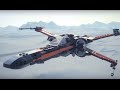 Poes xwing fighter  lego star wars  75102  product animation