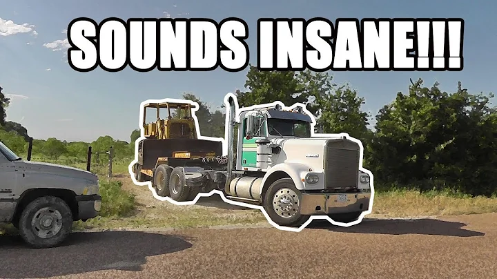 CAT D7E LOADING TRANSPORT & UNLOADING!!!