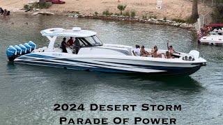 2024 Desert Storm Parade Of Power In Lake Havasu City, Arizona.