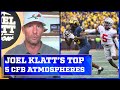 Joel Klatt talks about his favorite college football atmospheres & more!