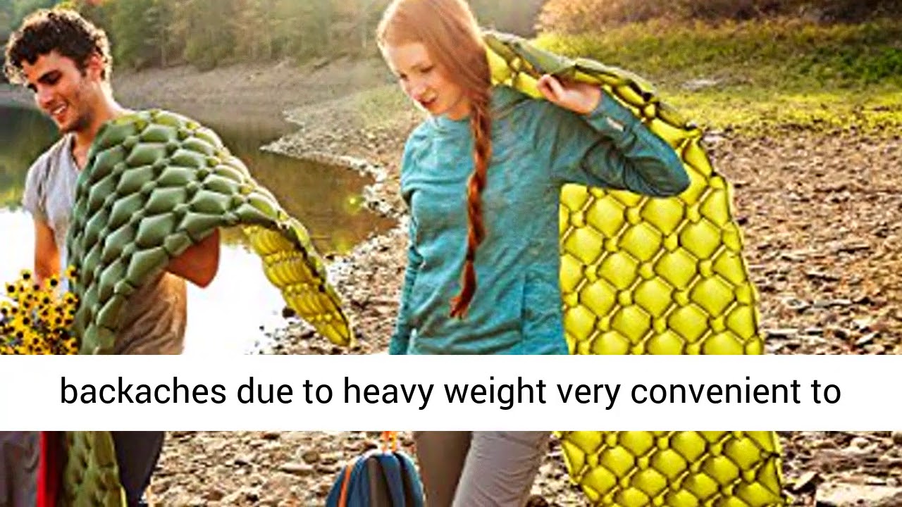 Sleepingo Camping Sleeping Pad YouTube