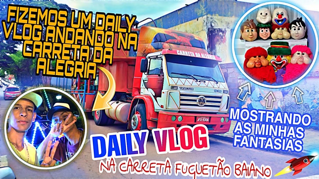 VLOG - COMO É UM DIA DE TRABALHO NA CARRETA DA ALEGRIA🤩 