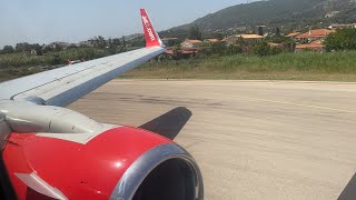 INSANE Jet2 Boeing 737800 Full thrust standing takeoff from Skiathos | GDRTJ