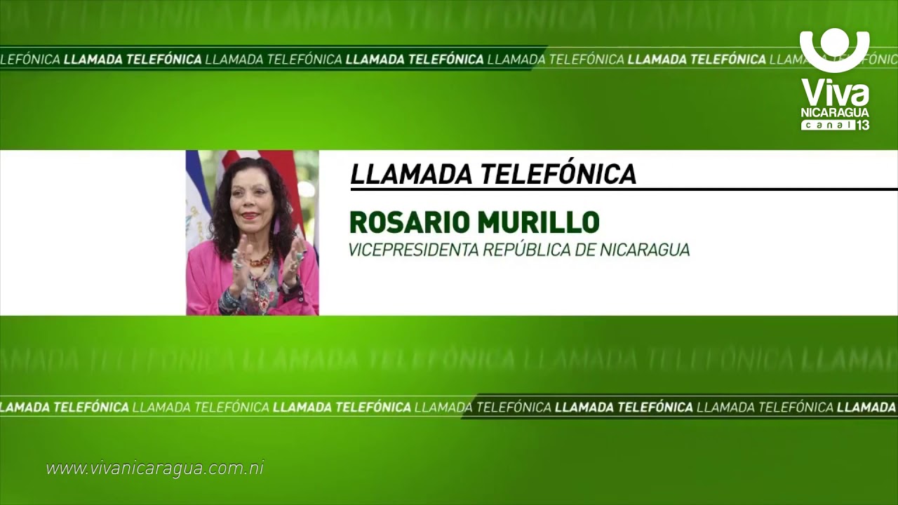 canal 13 fugitiva Comunicación Íntegra de la Compañera Rosario Murillo (27 de Agosto de 2019)