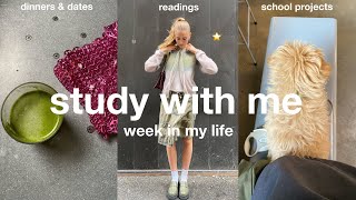 Study With Me A Packed School Week