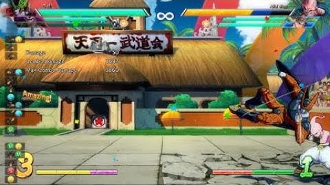 Cell Fullscreen 2S Confirm Combo with Broly Assist