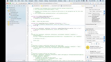 iOS Lesson 3 Using the TabBarController