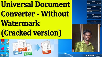 Universal Document Converter - Without Watermark (Cracked Version)
