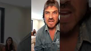 Ian Somerhalders New Tiktok Video