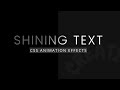 CSS Shining Text Animation Effects | Pure Html CSS Animation