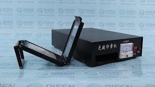 Flash stamp machine mini portable flash stamp making machine